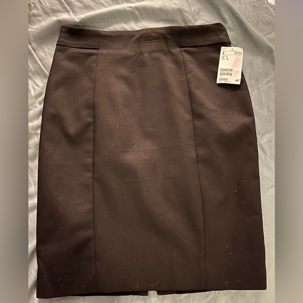 Black H&M Pencil Skirt
